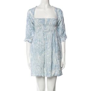 Faithfull The Brand Linen Mini Dress